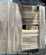 Slice Cut American Walnut Veneer Naturale Grado C Pavimento di spessore 1,2 mm