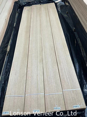 Lunghezza 300 cm Quercus Red Oak Wood Veneer Panel Grade AAA Spessore 0,5 mm