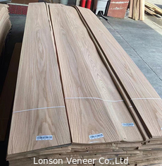 Corone taglio pannello di rivestimento di rovere rosso 0,5 mm rivestimento di legno AA Grade porta mobili