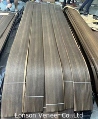0.5mm Quarter cut Fumato Legno di quercia europeo Veneer 250cm Lunghezza per mobili