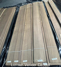 0.4 mm Veneer di legno di quercia europeo affumicato lunghezza 250 cm per mobili