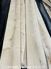 1.0mm Corone a nodi tagliata Legno di quercia bianco Finitura per mobili in stile rustico