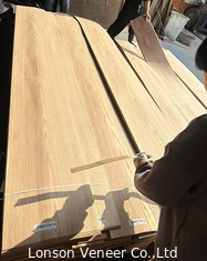 Grano di montagna American Red Oak Veneer Panel AA Grade Spessore 0,5 mm