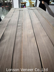 Il grano diritto dell'impiallacciatura di legno reale di Lonson Rift Cut Walnut Veneer 250cm ha segato