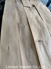 Il quarto dell'impiallacciatura di legno di quercia bianca di lunghezza 120cm ha tagliato lo spessore di 0.7mm