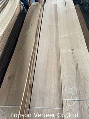 La pianura dell'impiallacciatura di legno di quercia bianca dell'umidità di 12% ha affettato lo spessore di 2mm costruito