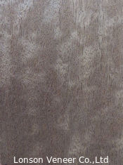 Il legno di Makore del battente impiallaccia l'impiallacciatura Fumed media ISO9001 di colore 603