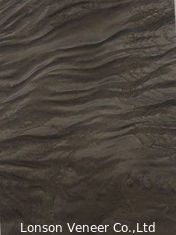 Umidità dell'impiallacciatura affettata pianura 8% di lunghezza 120cm dell'impiallacciatura tinta Fraxinus di legno