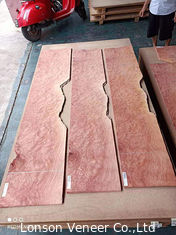 Impiallacciatura di legno del taglio rotatorio di Burl Veneer 200mm della sequoia della porta interna