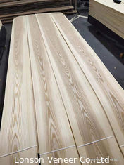 Lunghezza spessa bianca dell'OEM Ash Wood Veneer Crown Cut 0.45mm 120mm