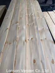 Impiallacciatura del pino nodoso del taglio della fetta dell'impiallacciatura di legno della decorazione interna 0.6mm