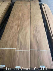 Il legno della pavimentazione 0.5mm Fumed l'impiallacciatura che la fetta piana ha tagliato la quercia bianca americana