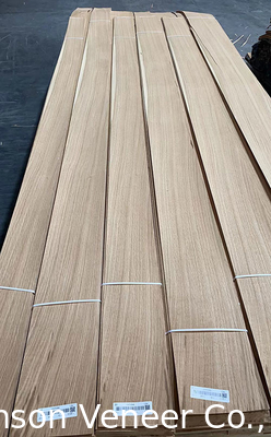 Spessore 0,50 mm Pannello di rivestimento in quercia bianca europea AA Grade MDF / compensato di lusso