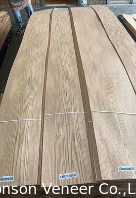 Pannello di rivestimento di quercia rossa americano Crown Cut AA Grade Spessore 0,5 mm