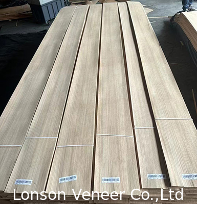 Veneer di legno di quercia bianco americano, spessore 0,50 mm, 100.000 mq di immagazzinamento
