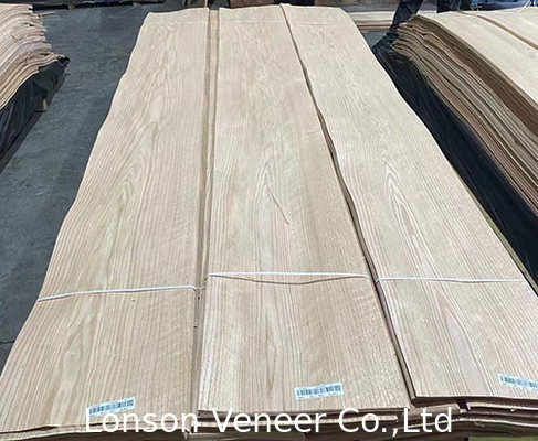 Rivestimento di legno di quercia rossa, spessore 0,5 mm, porta, pannello di mobili di grado AA