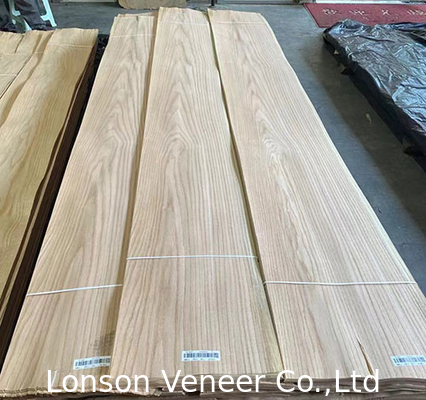 Rivestimento di legno di quercia rossa, spessore 0,5 mm, porta, pannello di mobili di grado AA