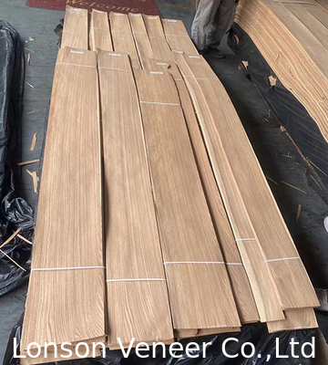0.45 mm Finitura in legno di quercia bianco per porte di grado AA lunghezza 120-220 cm