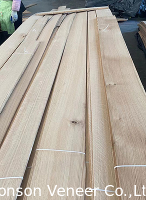 0.42 - 2,0 mm di fiocco Veneer di legno di quercia bianco per mobili in stile retrò