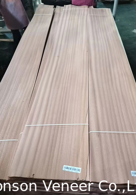 1 mm sapele Legno Veneer Sapelli Flat Cut Panel AA Grade Porta mobili