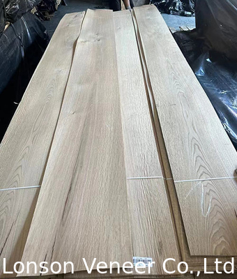 2.0mm Veneer di legno di quercia bianco a nodi per mobili in stile retrò