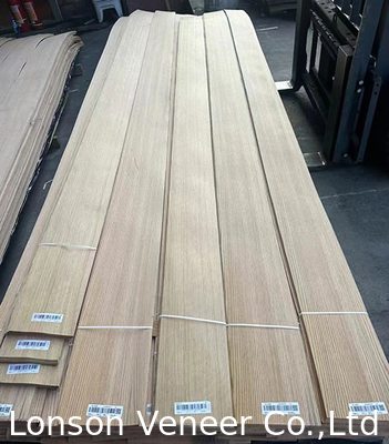 Quarter Cut Red Oak Veneer Panel Grado AAA spessore del mobile 0,5 mm
