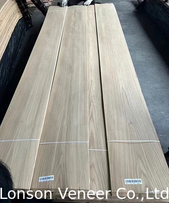 Naturale 0,4 mm American White Oak Veneer 10 mm di larghezza Applicabile al compensato