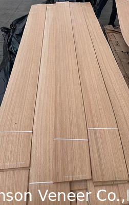 Pannello impiallacciato in quercia rossa con taglio a quarto, impiallacciatura in legno da 0,5 mm, grado AAA