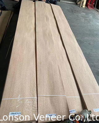 Quarto rettilineo Red Oak pannello di rivestimento naturale spessore 0,5 mm AAAGrade
