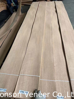 Quarto rettilineo Red Oak pannello di rivestimento naturale spessore 0,5 mm AAAGrade