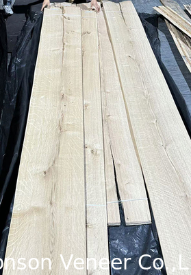 1.0mm Corone a nodi tagliata Legno di quercia bianco Finitura per mobili in stile rustico