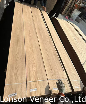 Grano di montagna American Red Oak Veneer Panel AA Grade Spessore 0,5 mm