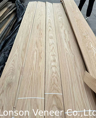 Spessore 0,5 mm American White Oak Veneer Mobili per porte AA Grade
