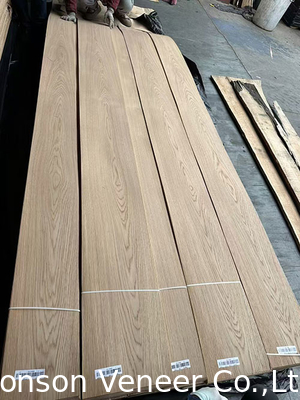 Spessore 0,5 mm American White Oak Veneer Mobili per porte AA Grade