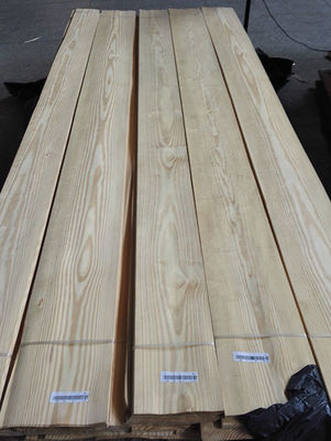 0.6mm Veneer di legno di pino russo naturale, pannello di grado A, crown cut